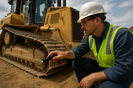 Professional header image for step-by-step guide: Maximize Uptime, Inspect Your Dozer Undercarriage