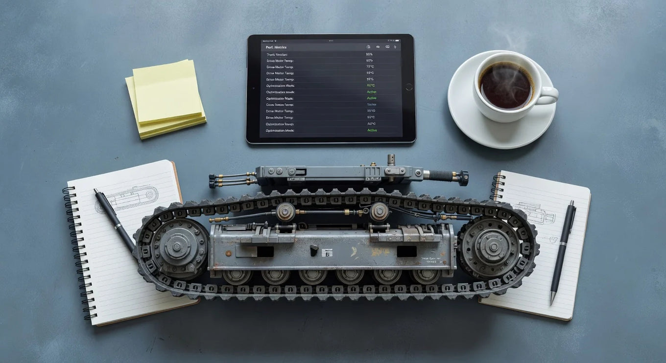 Optimizing Excavator Track Drive System Performance